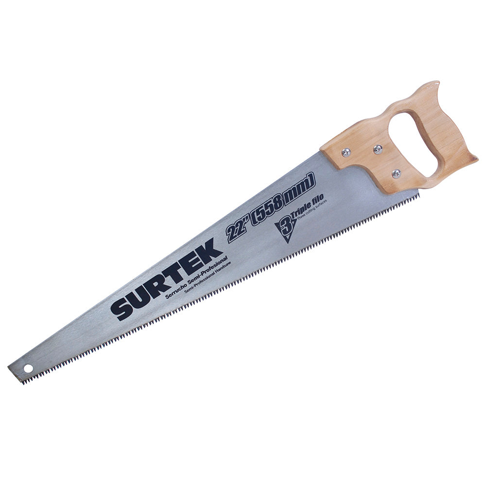Serrucho 3filo mgo madera 22"