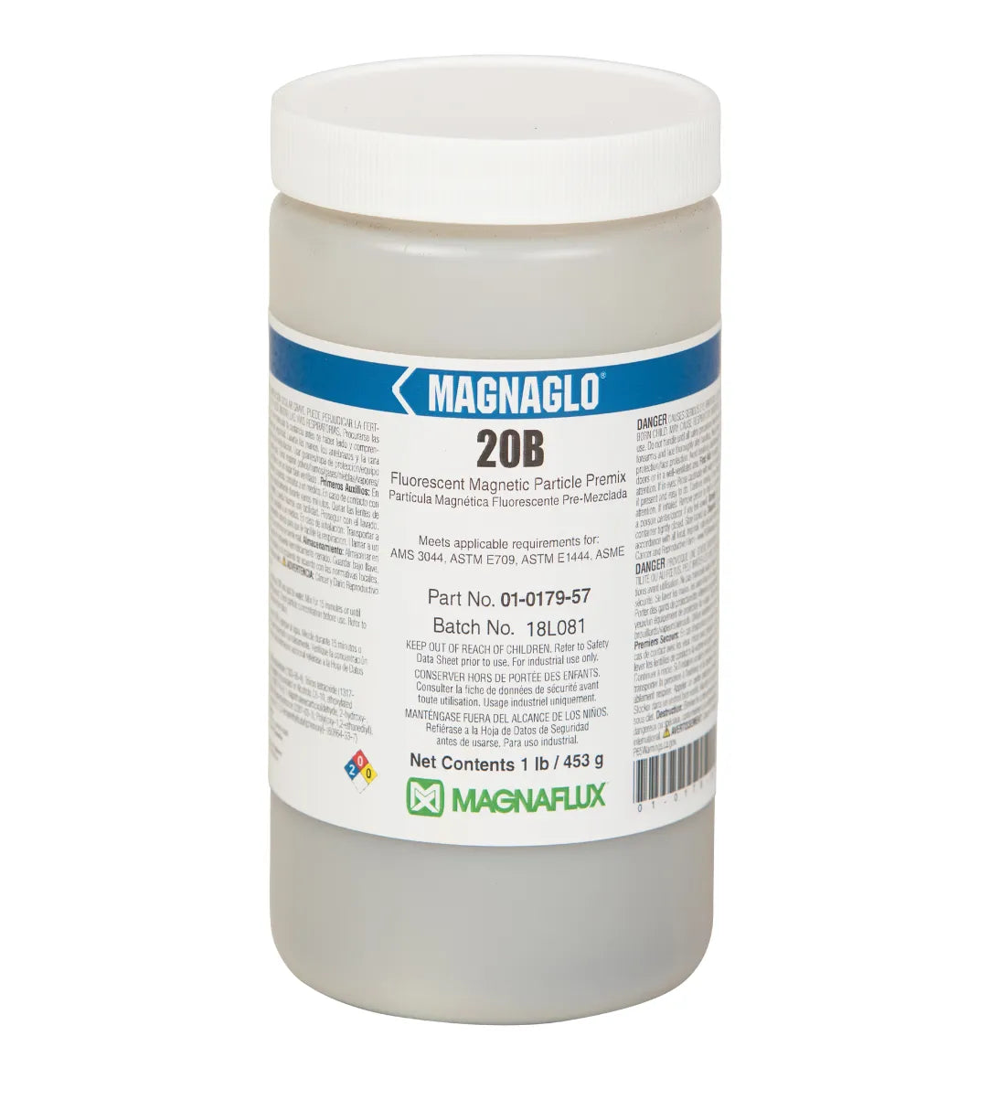 PARTICULAS MAGNETICAS FLUORESCENTES 20B