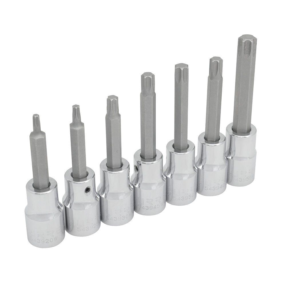 Jgo dados torx 1/2" 7pz