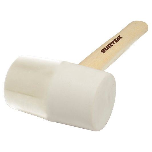 Mazo cabeza hule bco mad 8oz