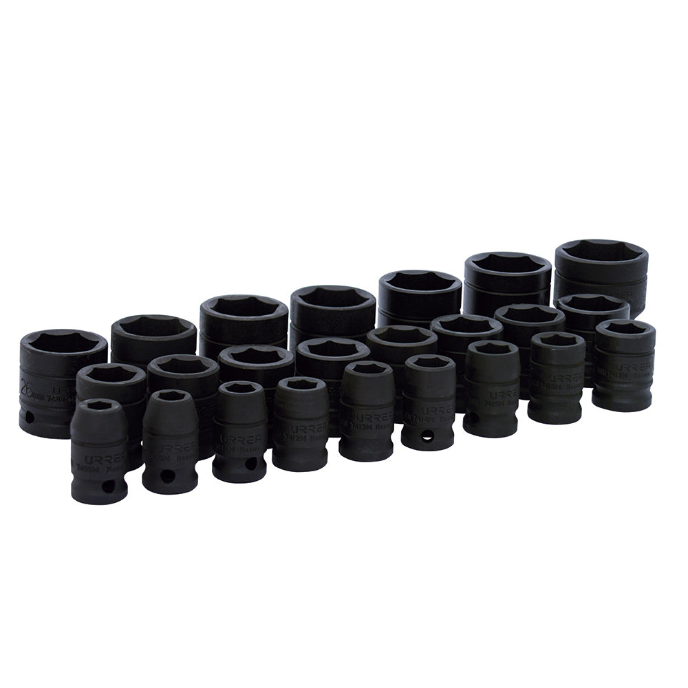 Jgo dados imp 1/2" 6pt mm 24pz