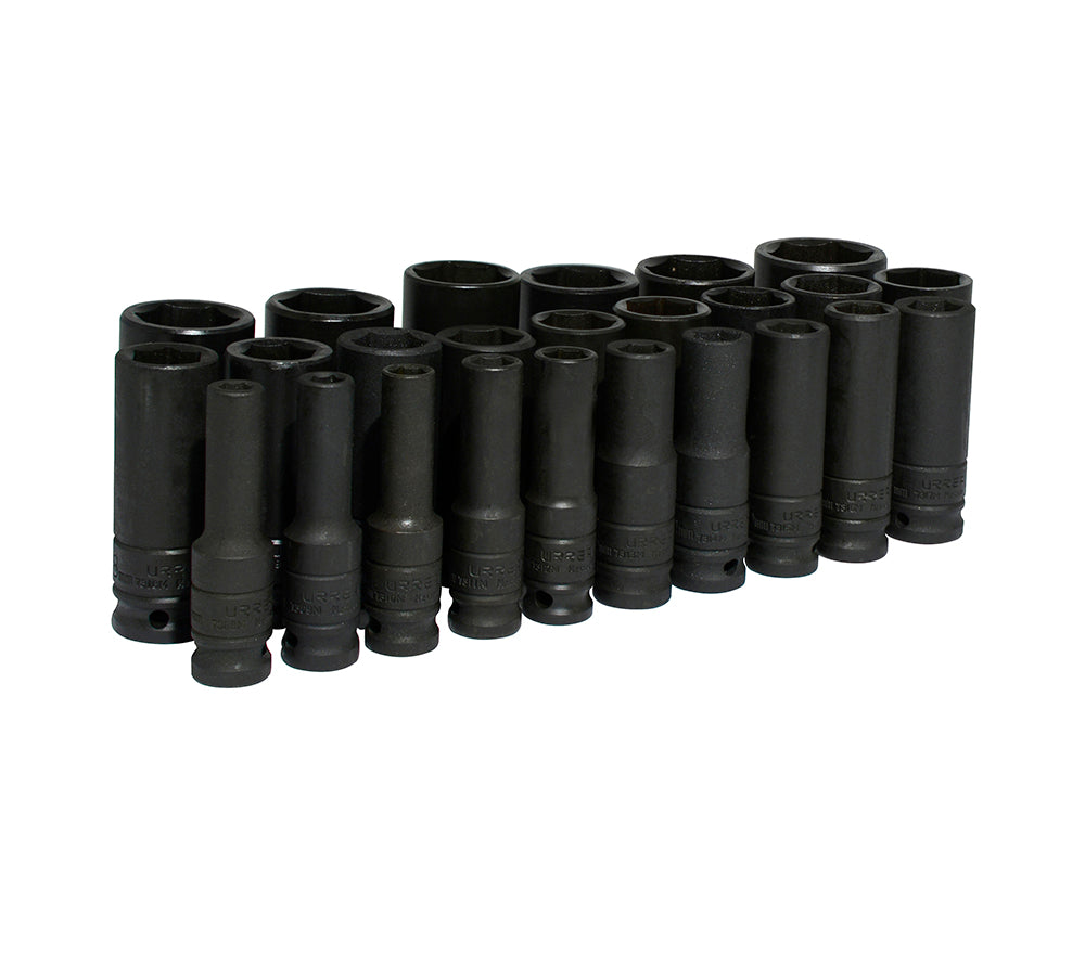Jgo dados lgo imp 1/2" mm 25pz