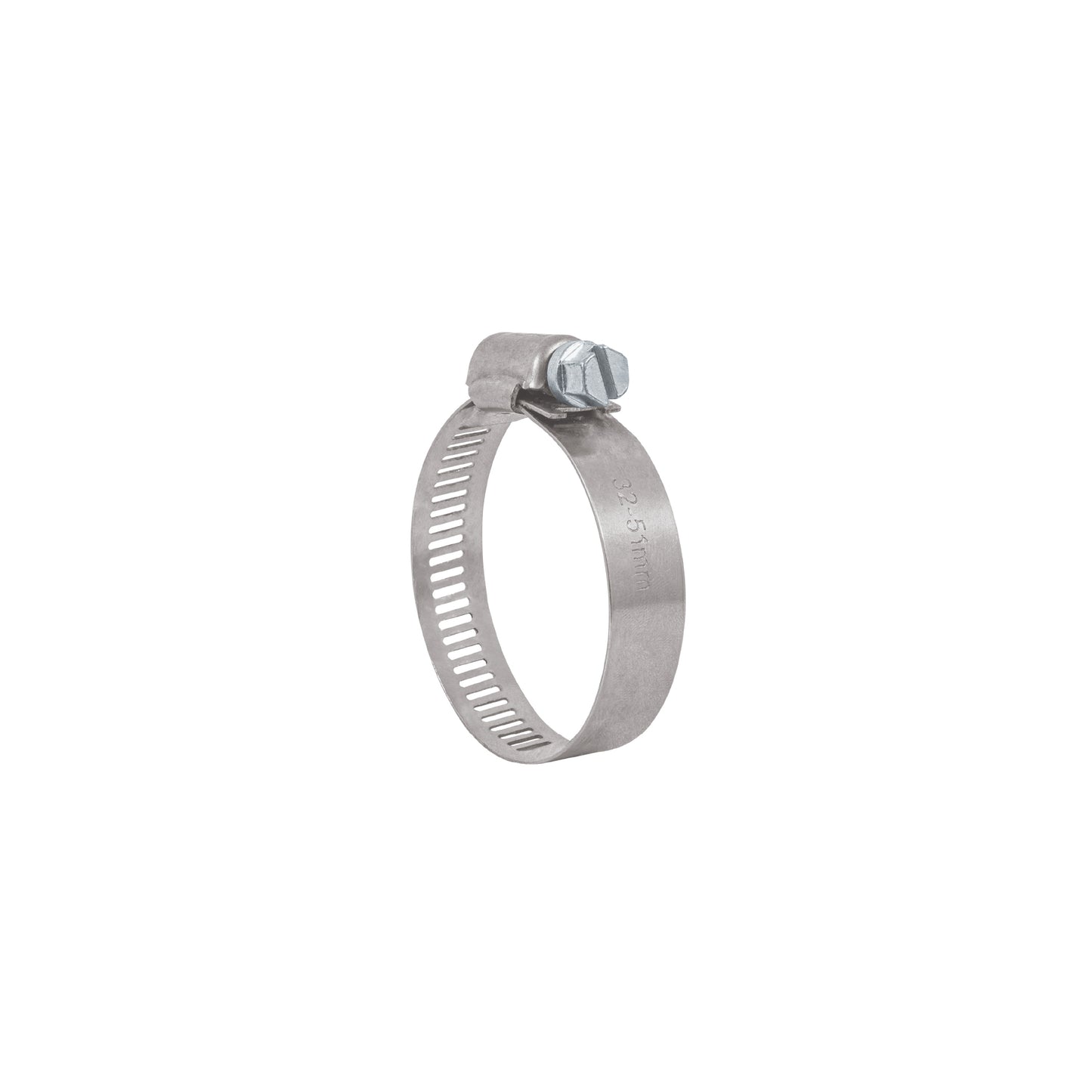 AB-24 Abrazadera reforzada, acero inox #24, 1-1/4"-2", 10 pzas