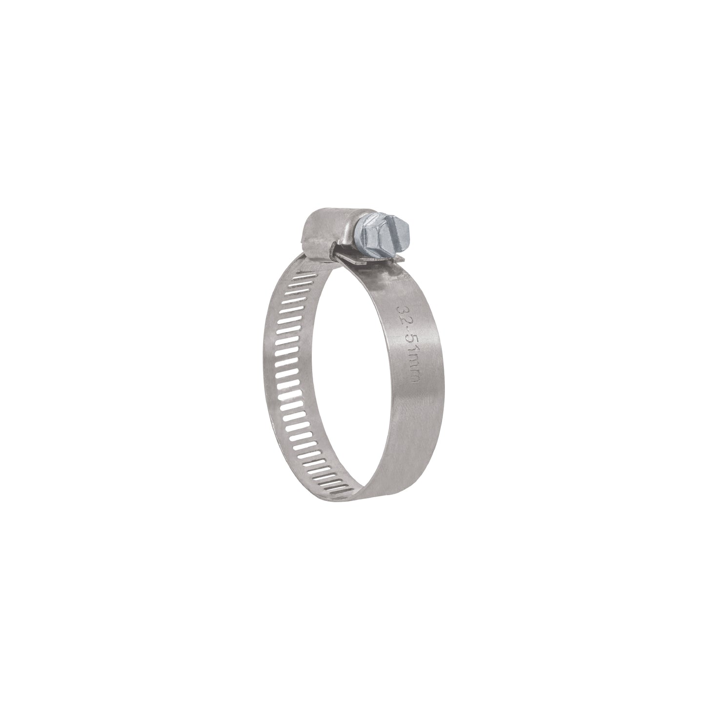 AB-28 Abrazadera reforzada, acero inox #28, 1-1/2"-2-1/4", 10 pzas