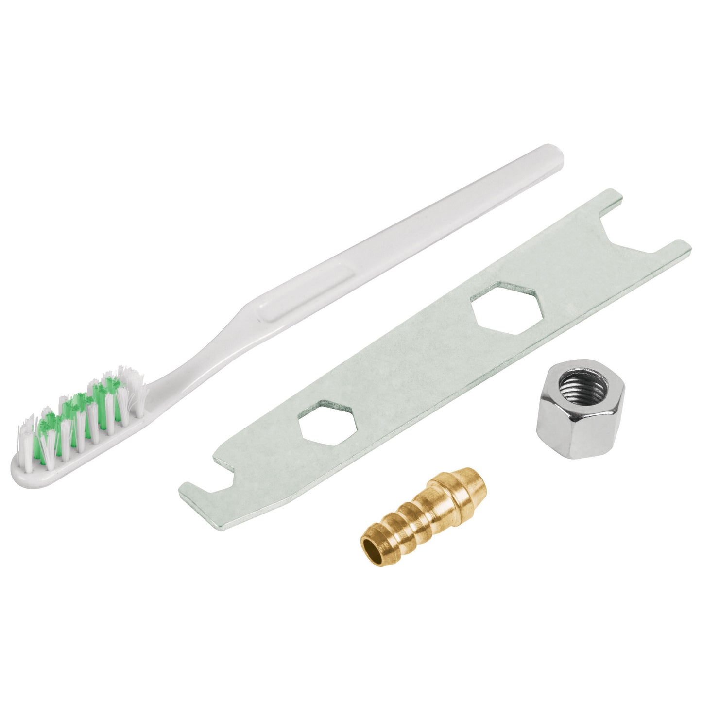 AC-PIPI-200 Accesorios (llave, cepillo, tuerca y espiga) p/PIPI-26 y 27