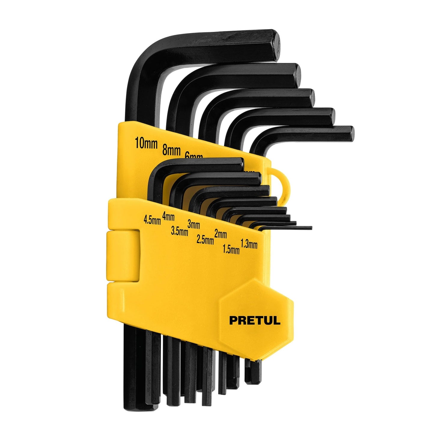 ALL-13M-P Juego de 13 llaves bristol métricas c/organizador, Pretul