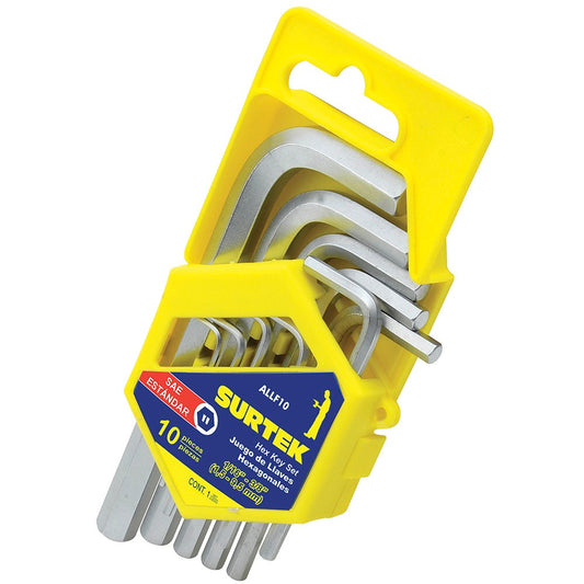 Jgo llaves hex L in 10pz rack