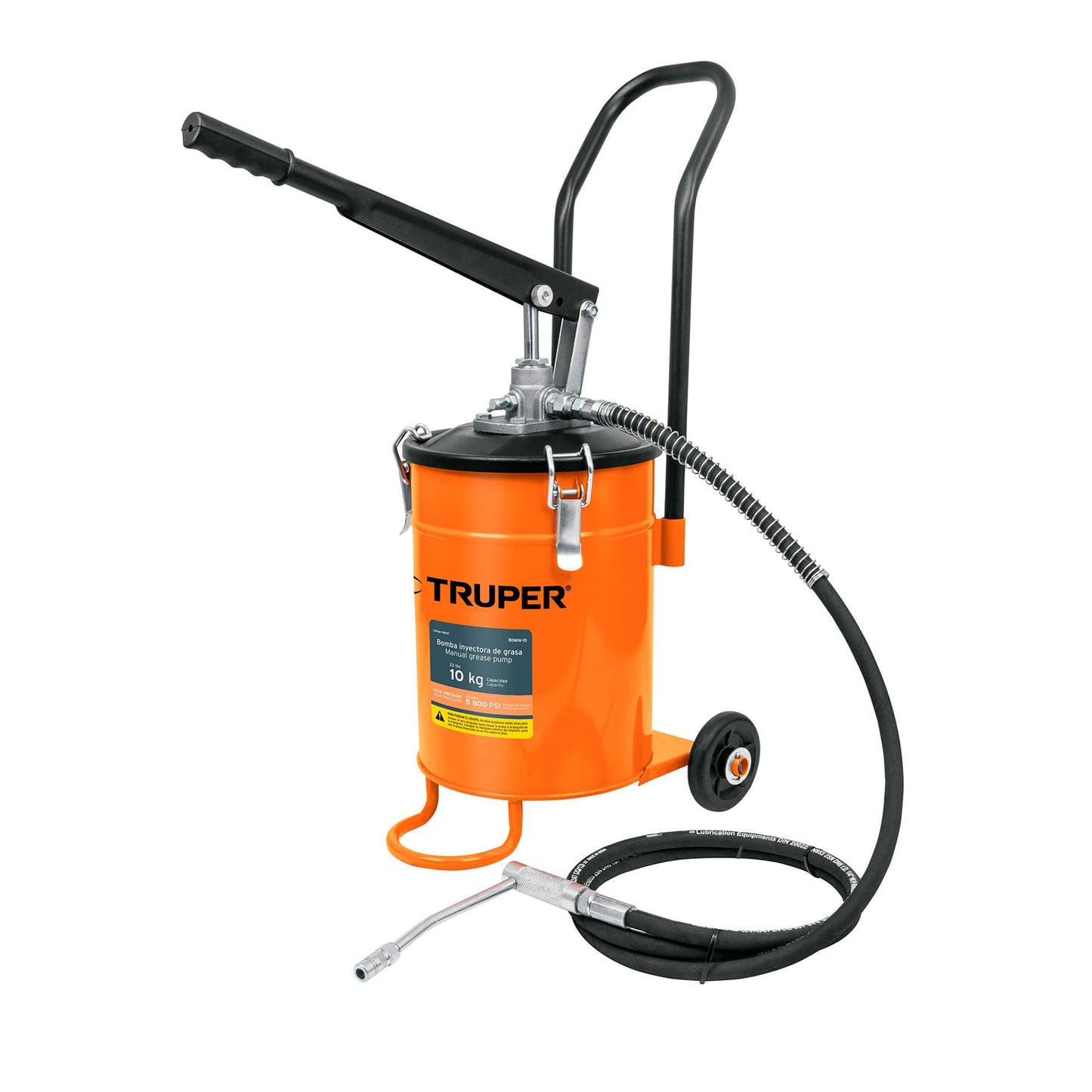 BOMIN-10 Bomba inyectora de grasa, 10 kg