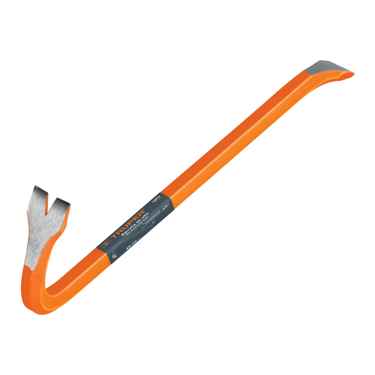 BU-45 Barra pata de cabra de 3/4' x 45 cm