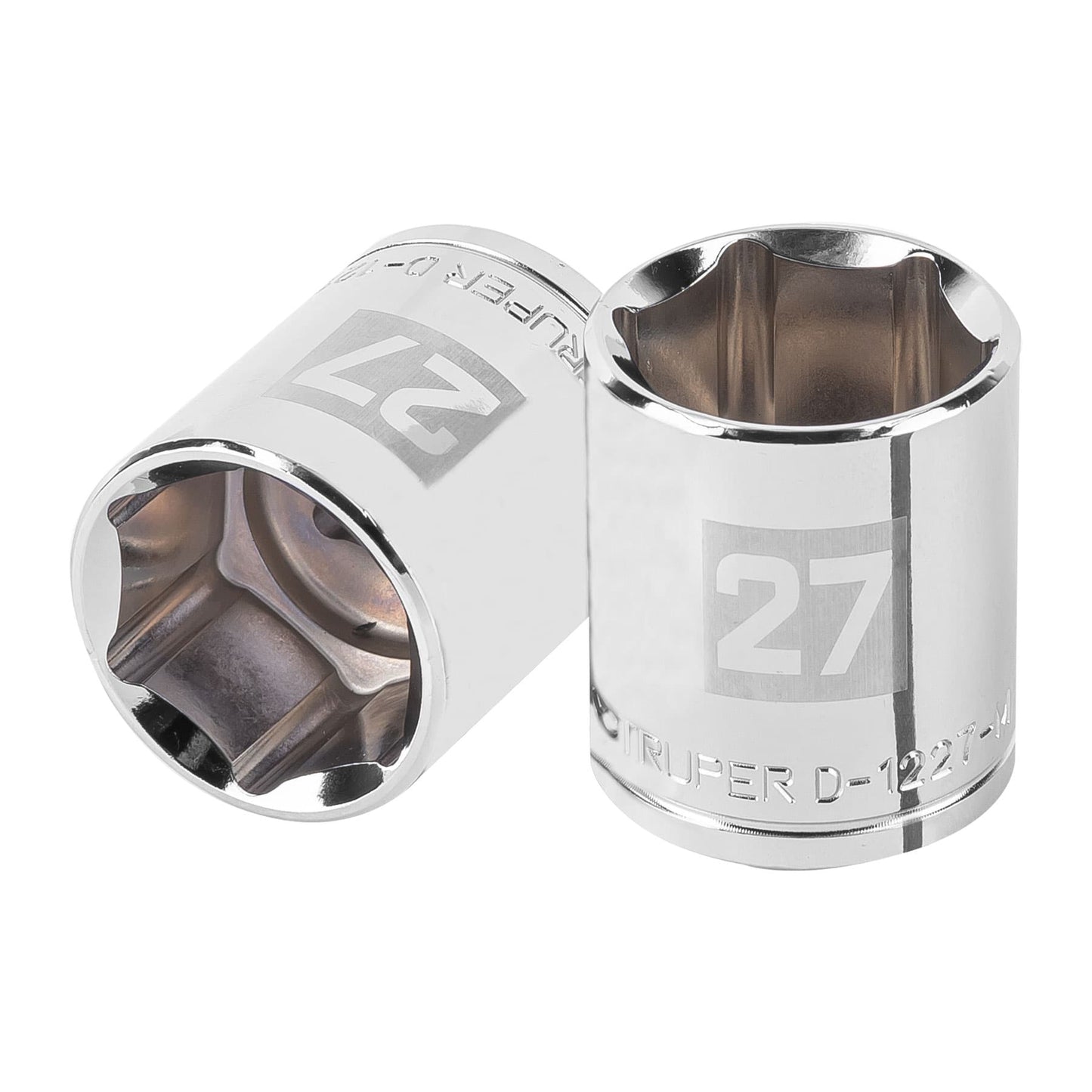 D-1227-M Dado de 6 puntas, cuadro 1/2' de 27 mm"