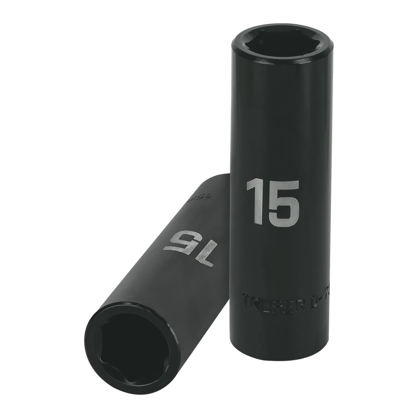 D-7315-ML Dado de impacto, largo, 6 puntas, cuadro 1/2' de 15mm"