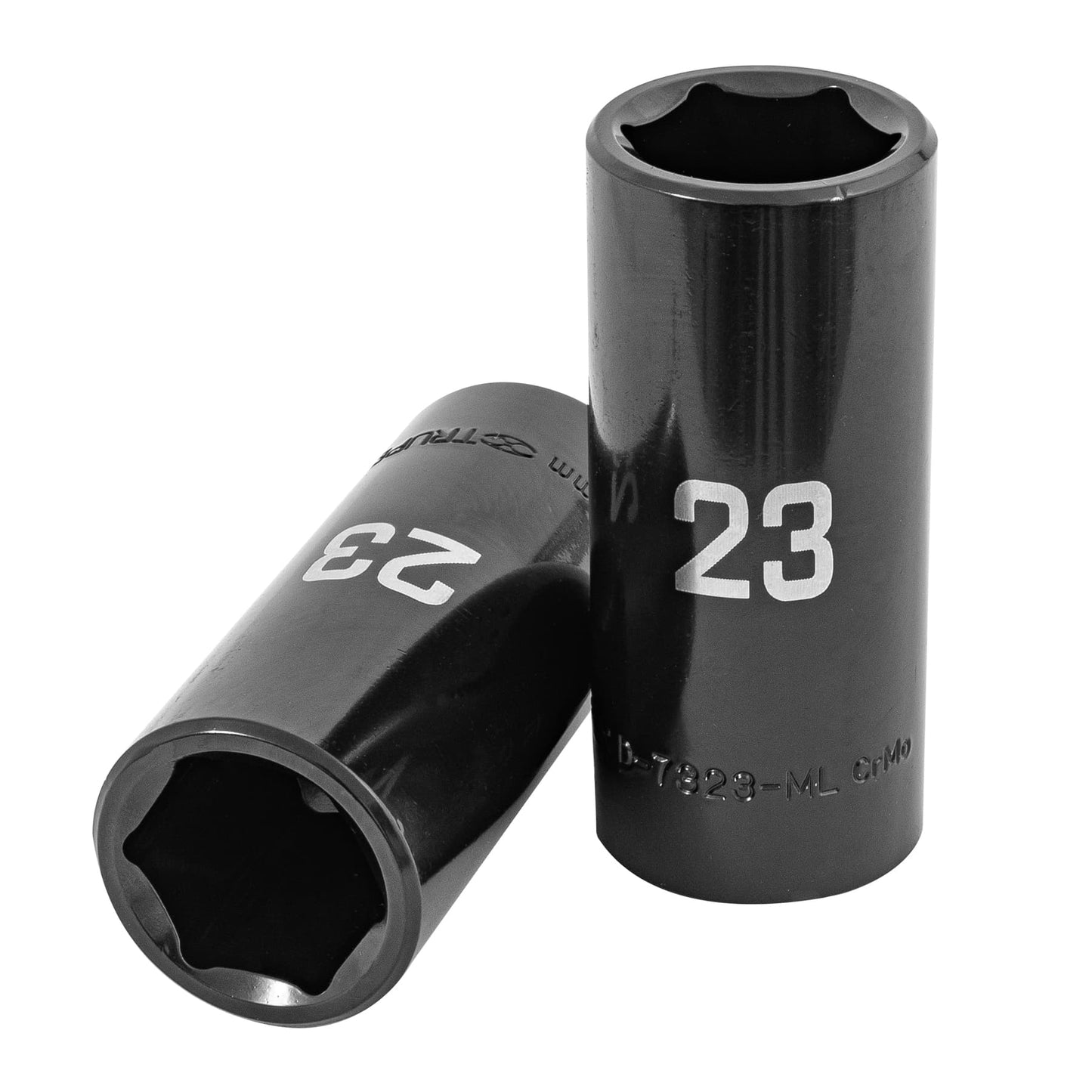 D-7323-ML Dado largo de impacto de 23mm, 6 puntas, cuadro 1/2'"