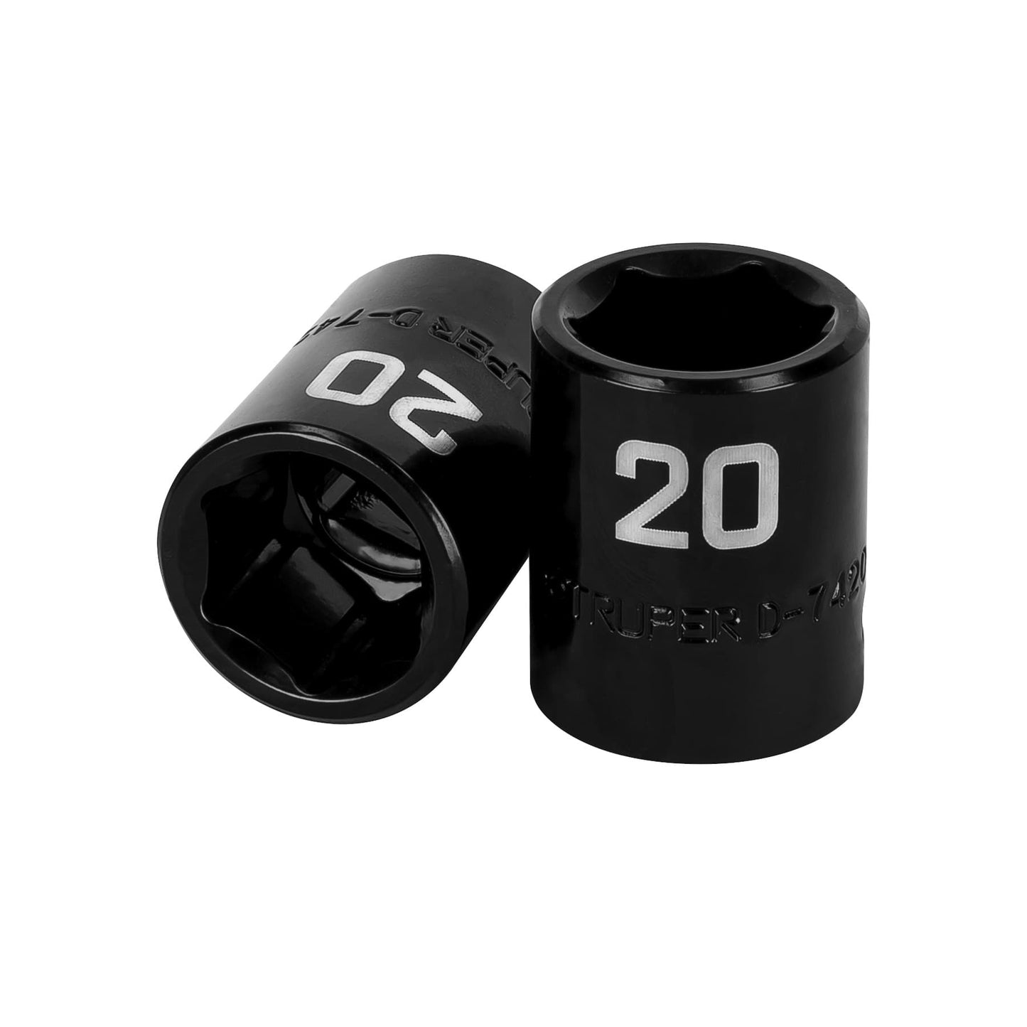 D-7420-M Dado de impacto, 6 puntas, cuadro 1/2' de 20mm"