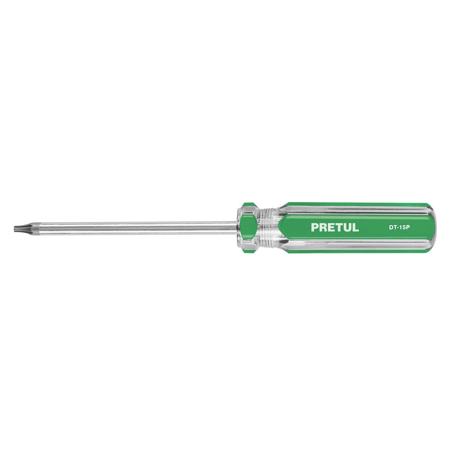 DT-15P Desarmador punta Torx T 15 mango de PVC Pretul