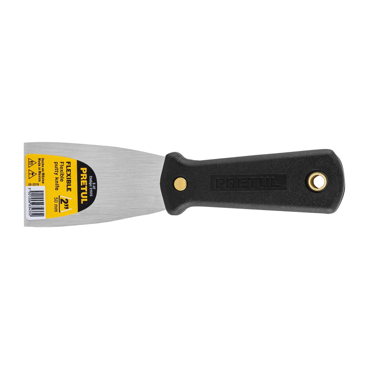 E-2F Espátula 2', flexible, Pretul