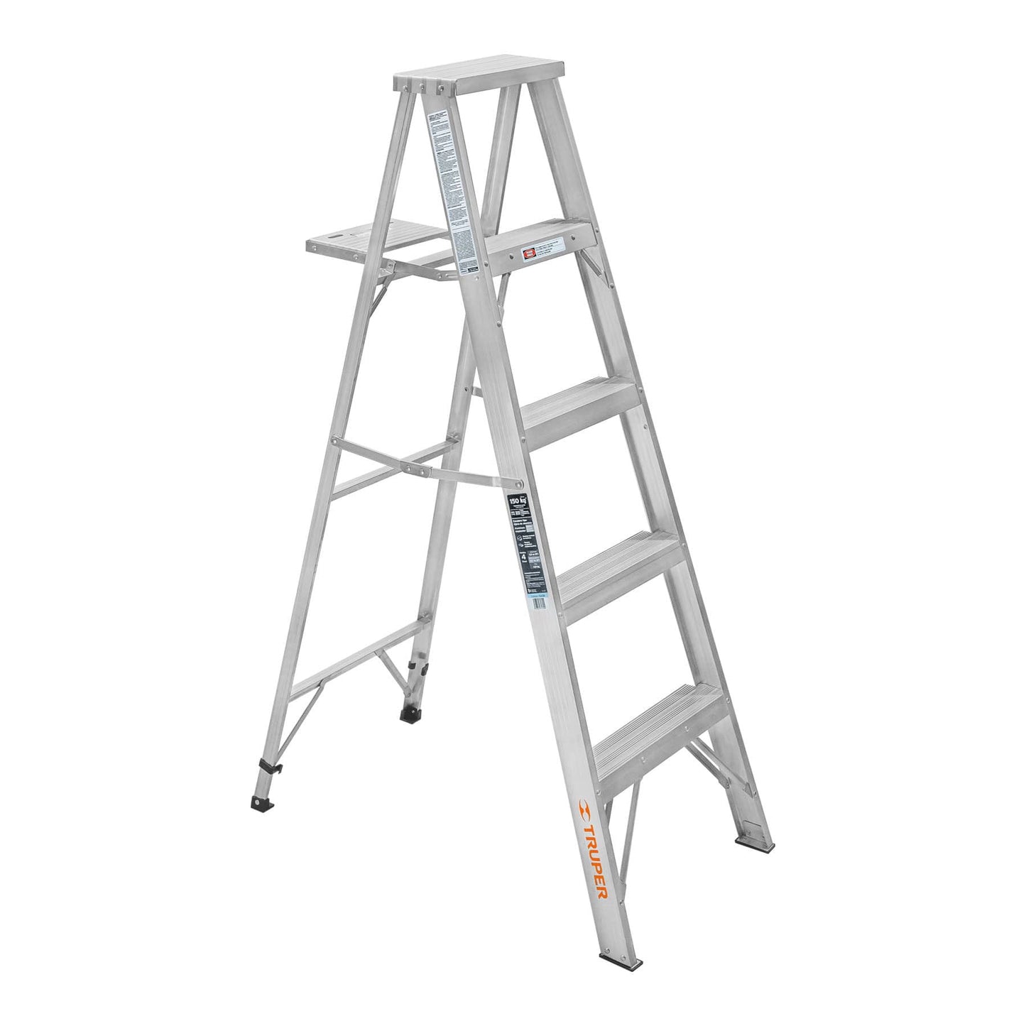 ESTA-34 Escalera de tijera, aluminio, tipo lll, 4 escalones"