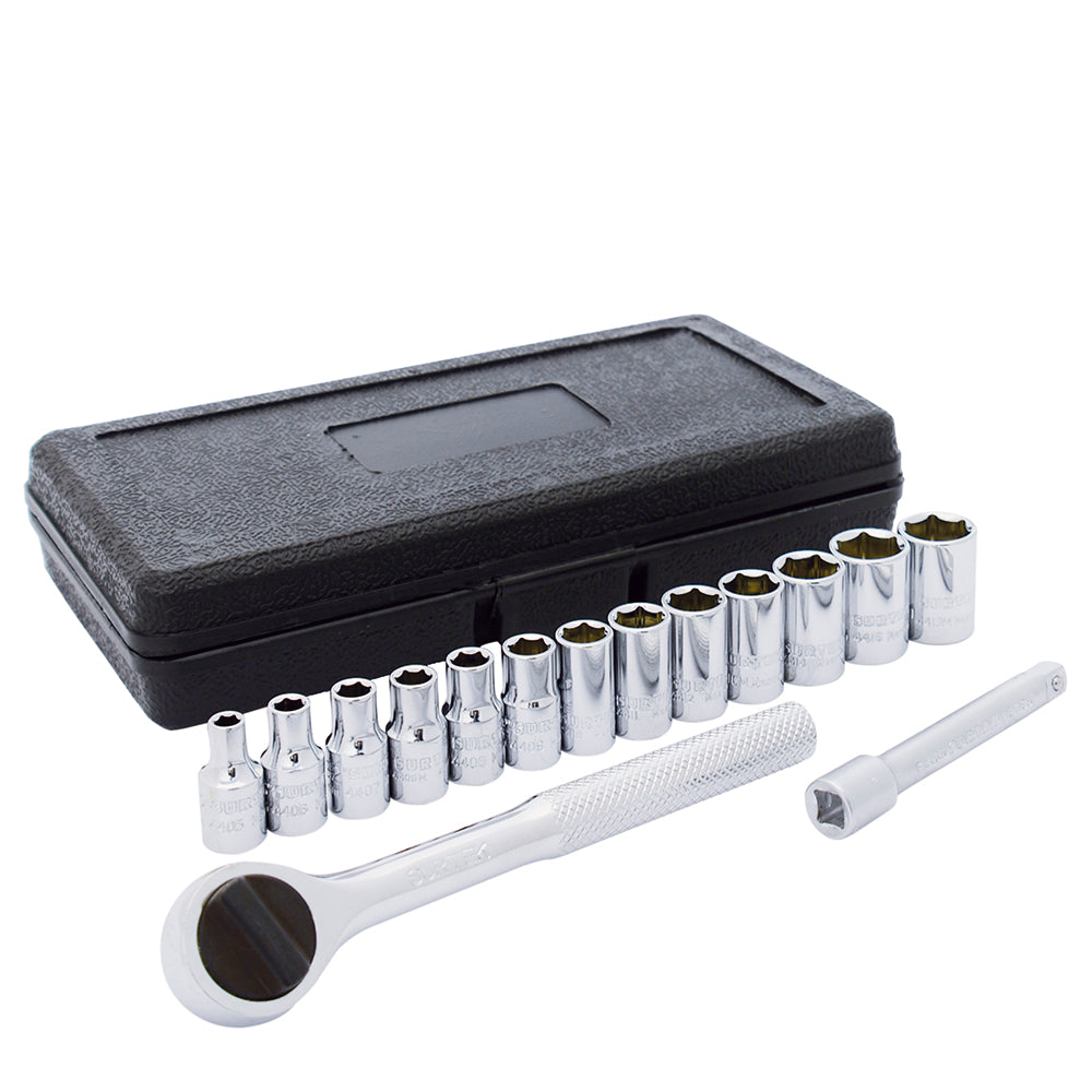 Jgo dados acc 1/4" pg 15pz