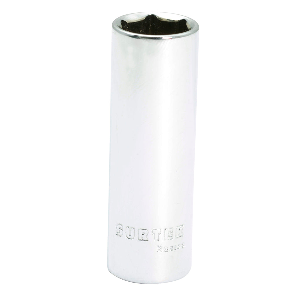 Dado lgo 1/4" 6pt 9mm
