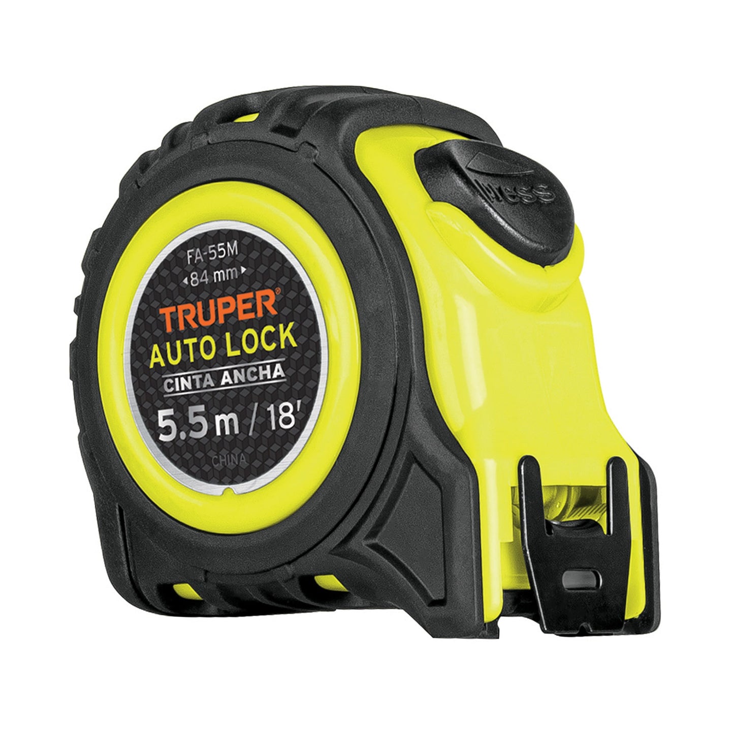 FA-55M Flexómetro Auto Lock, 5.5 m, cinta 25 mm"