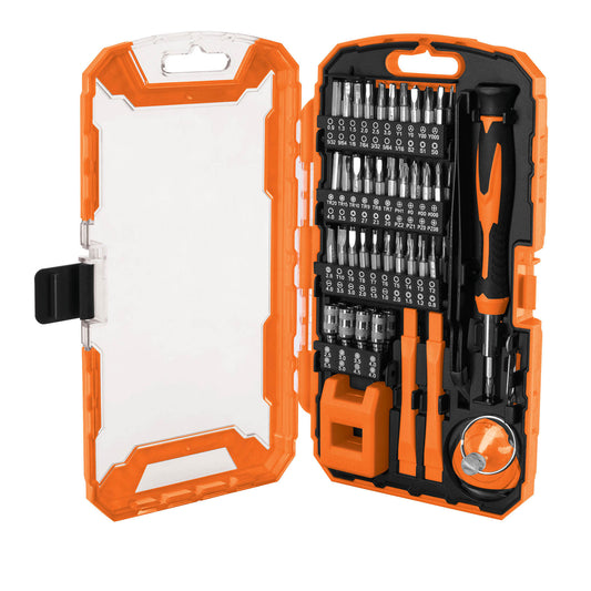 JGO-TEL-77 Juego para reparación de electrónica, 77 piezas"