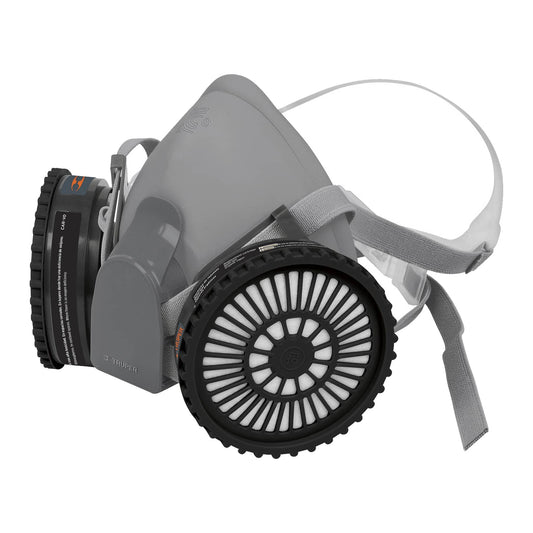 KIT-RES-PP Kit respirador profesional con cartuchos pintura y pesticida