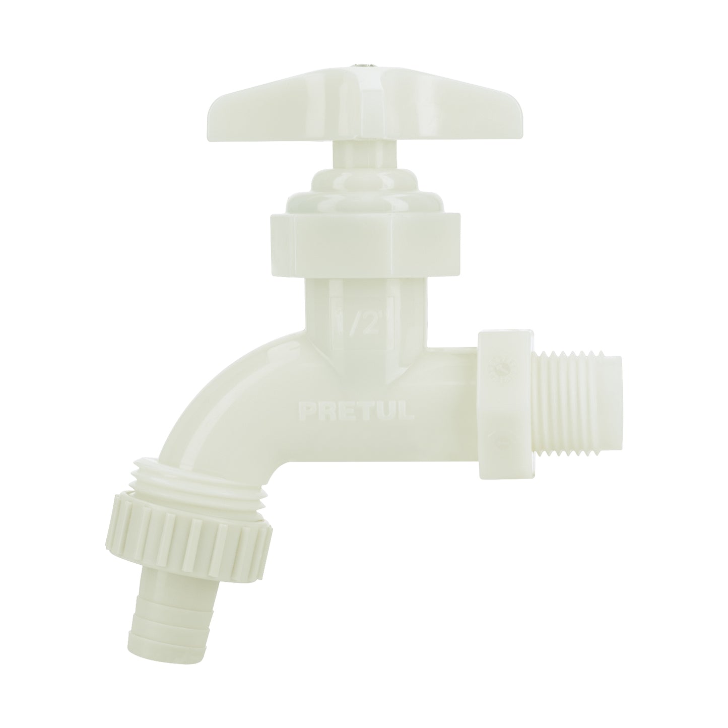 LL-17P Llave terminal para jardín de ABS, 1/2", Pretul