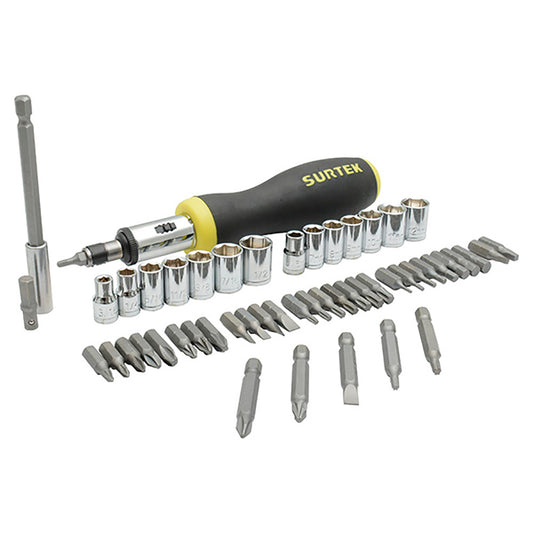 Jgo ptas y acc hex 1/4"52pz bl