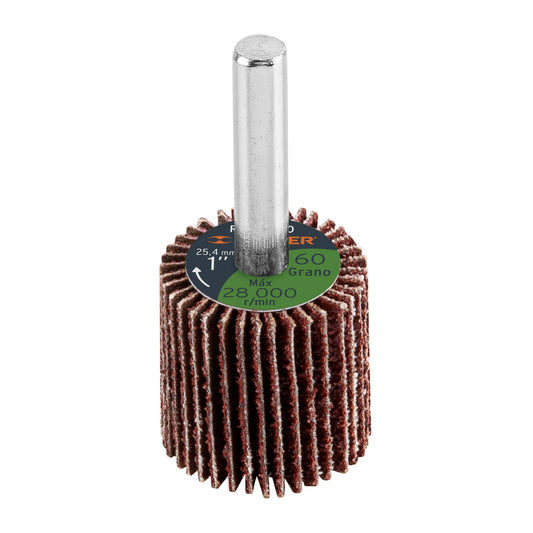 RUFLA-160 Rueda flap de 1", grano 60