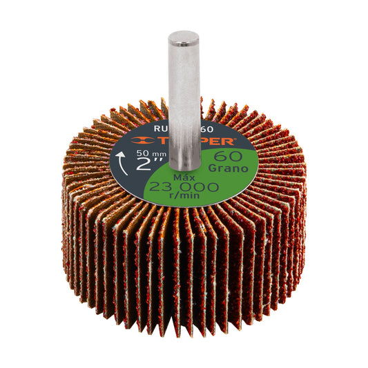 RUFLA-260 Rueda flap de 2", grano 60