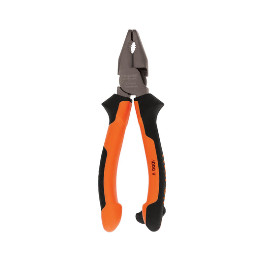 T201-6X Alicate de electricista 6",mango comfort grip