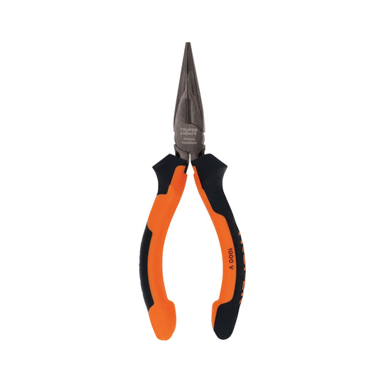 T203-6X Alicate de punta larga 6", mango comfort grip