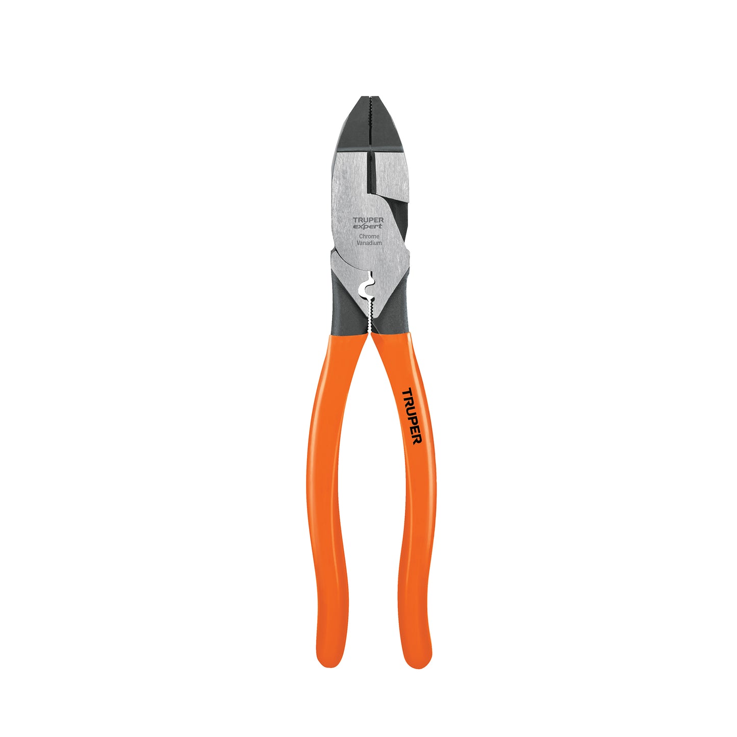 T210-9X Pinza p/electricista 9' c/ponchadora de terminales, Expert"