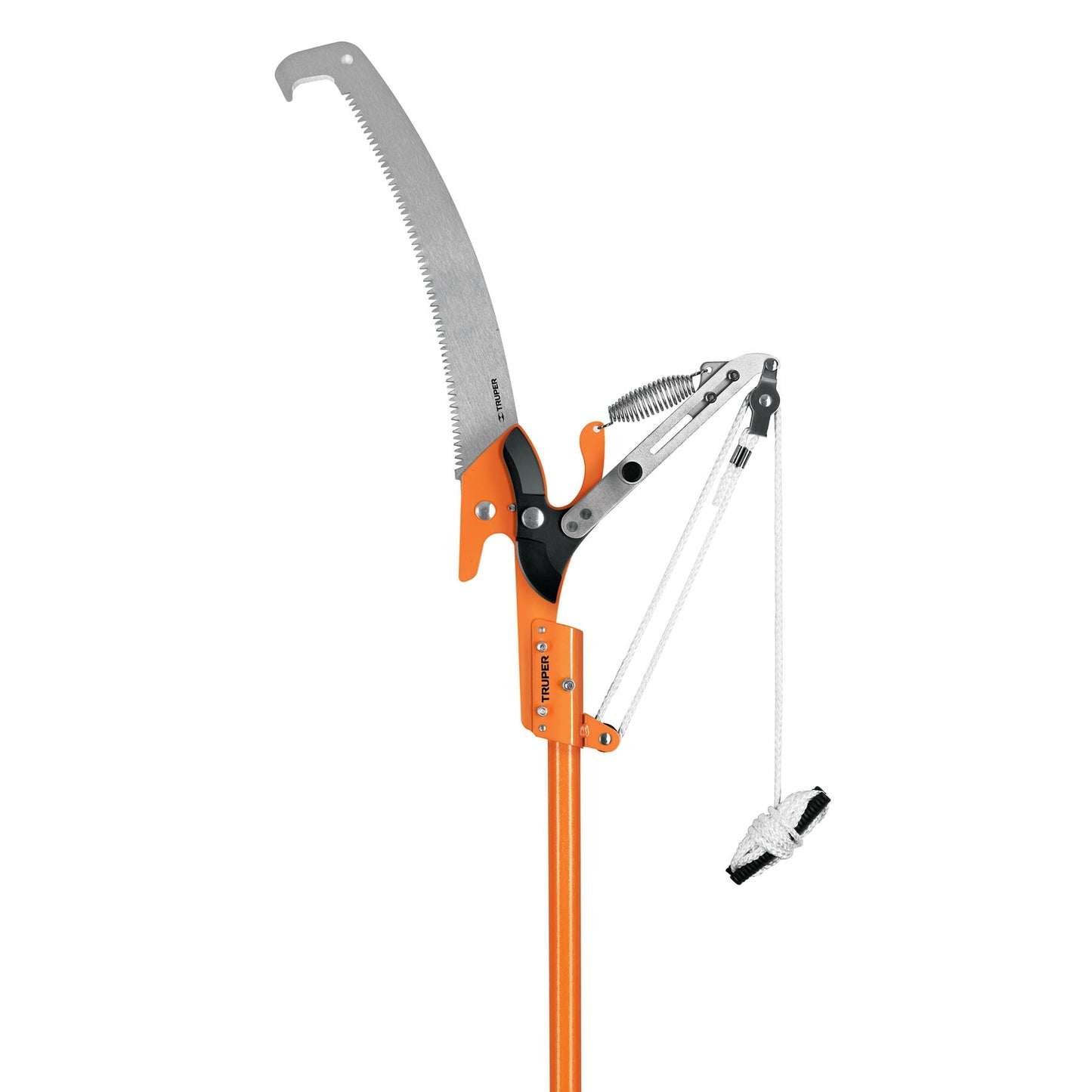 TR-82M-F Cortador doble cuchilla, mango telescópico de fibra de vidrio 3.6m