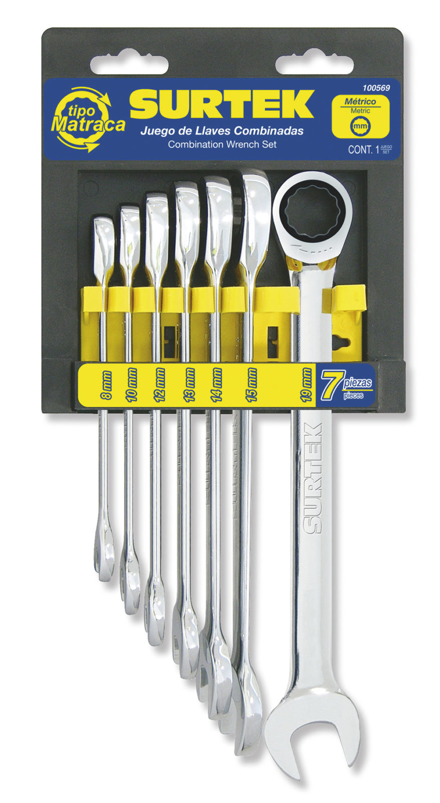 Jgo llaves comb pul esp 7pz rk