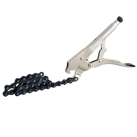 Pinza presion 8" cadena