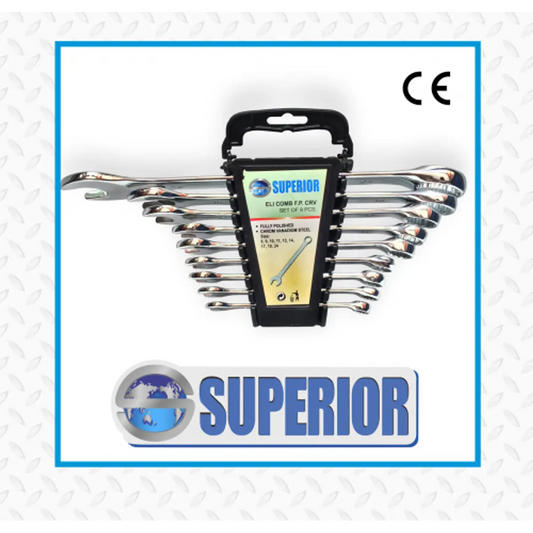 JUEGO LLAVES 8 PCS MIXTA CR VAN 3/8" - 7/8"
