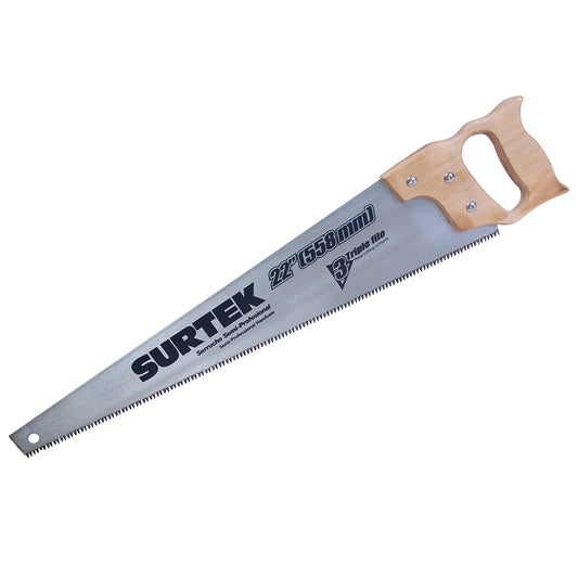 Serrucho 3filo mgo madera 22"