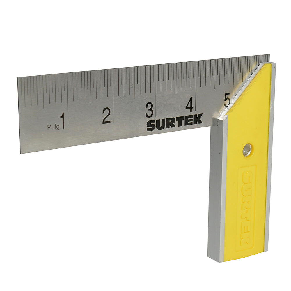 Escuadra carpint mgo plast 6"