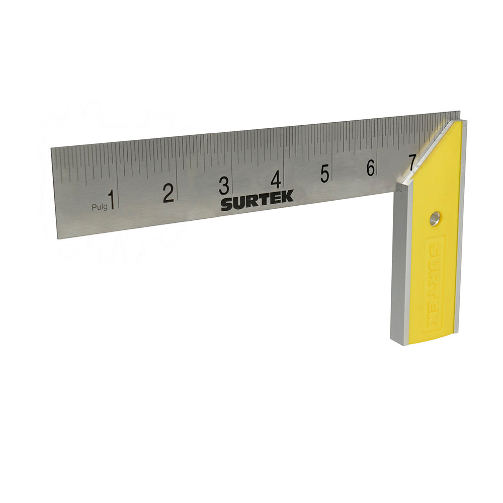 Escuadra carpint mgo plast 8"