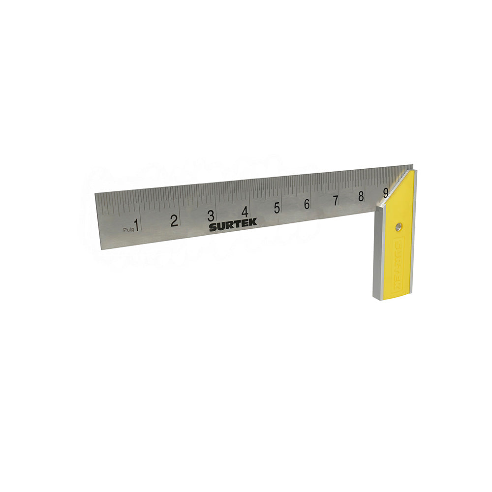 Escuadra carpint mgo plast 10"