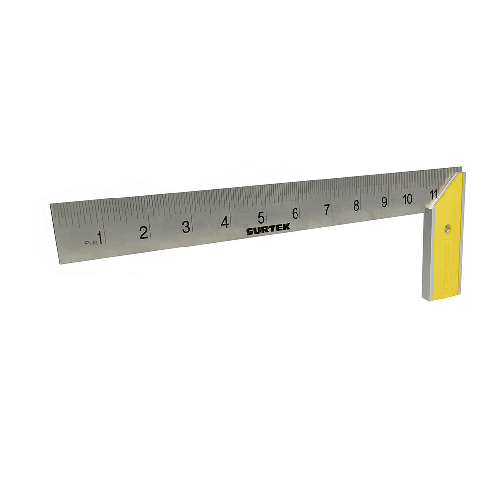 Escuadra carpint mgo plast 12"