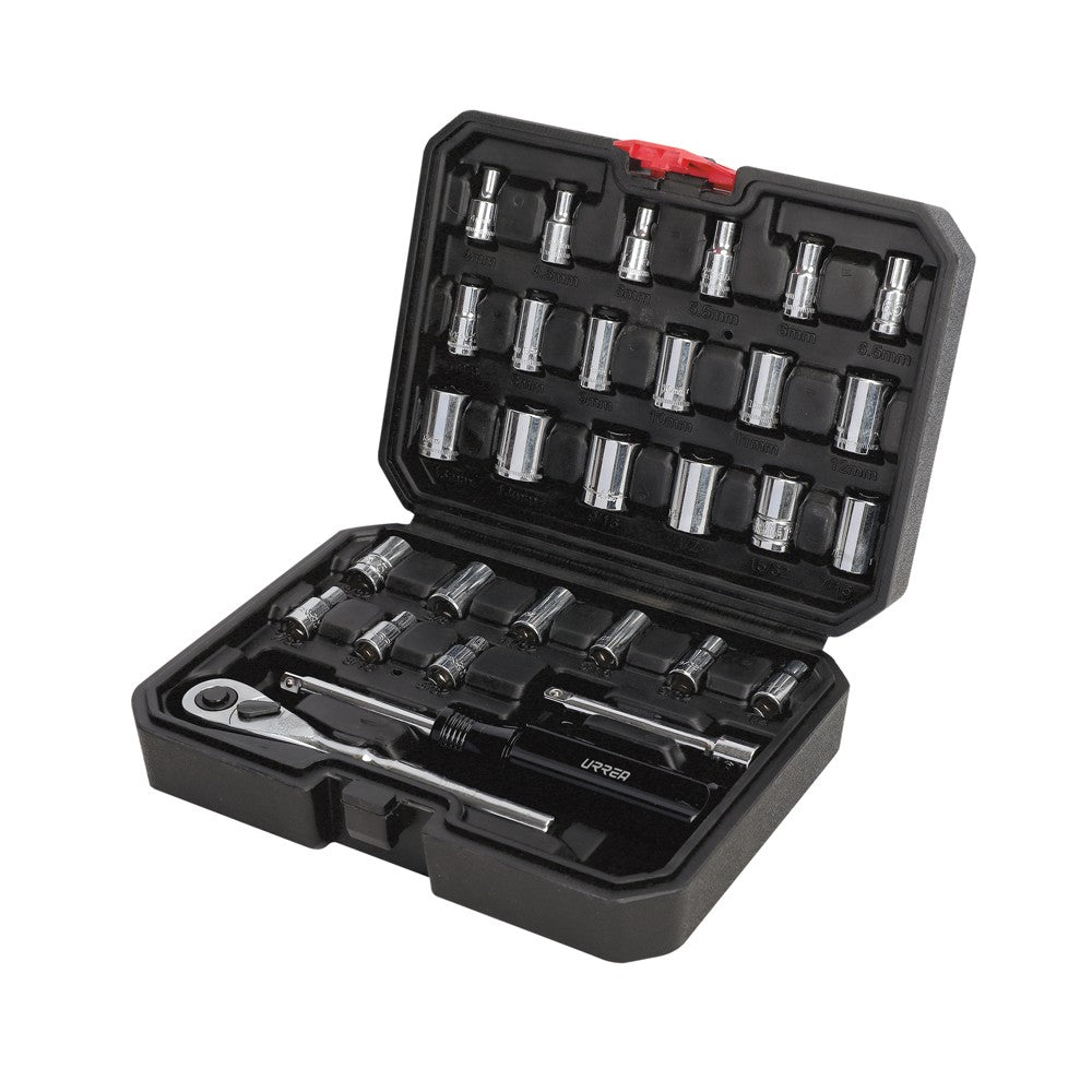 Jgo dados acc 1/4" comb 30pz