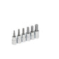 Jgo dados hex 3/8" mm 6pz
