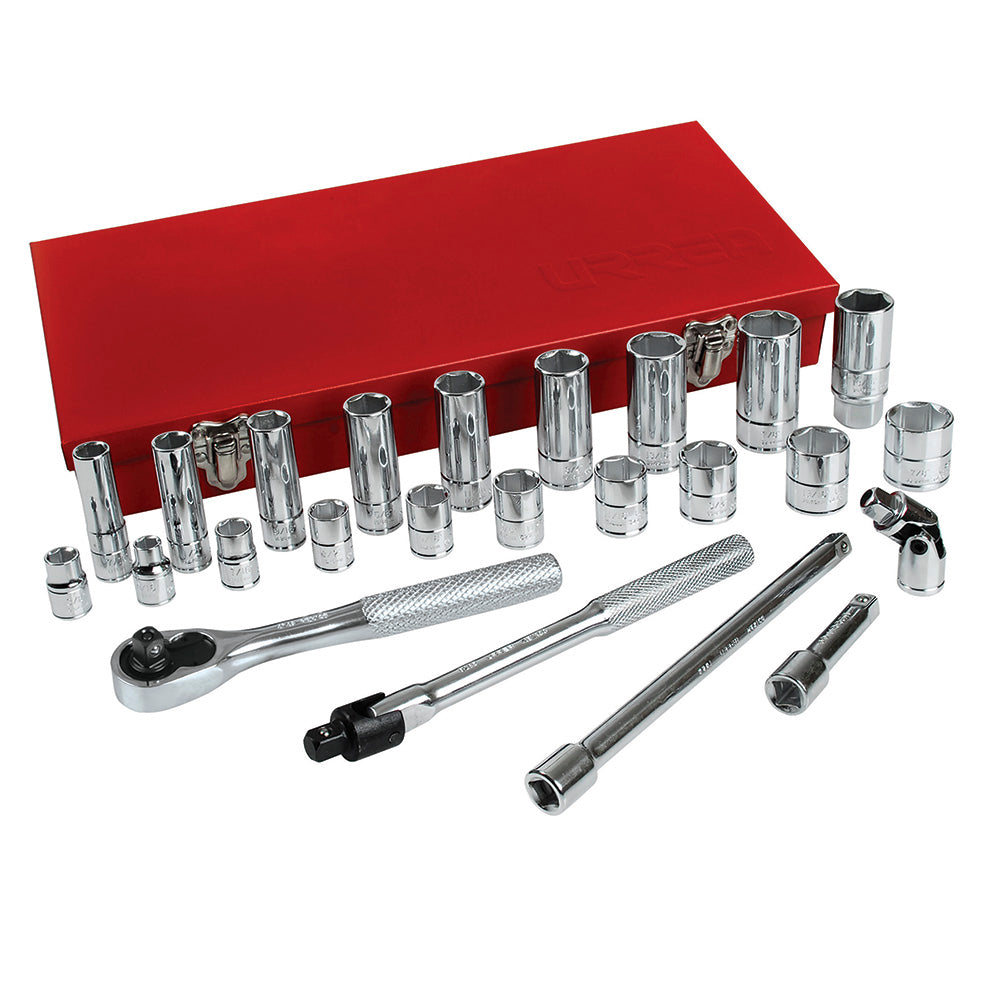 Jgo dados acc 3/8" pg 25pz