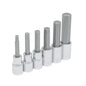 Jgo dados hex 1/2" mm 6pz