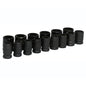 Jgo dados imp 1/2" 6pt mm 15pz