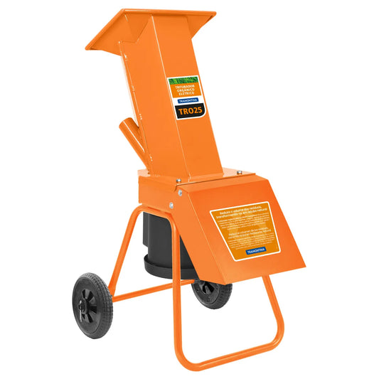 Triturador Orgánico Eléctrico Tramontina TRO25 con Motor de 2 hp Bivolt, llave selectora de tension 127v/220v.