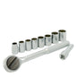 Jgo dados acc 3/8" mm 10pz
