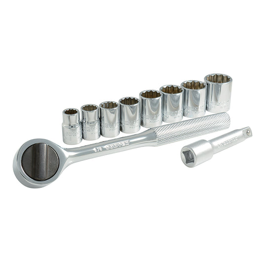 Jgo dados acc 3/8" pg 10pz