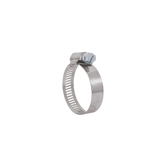 AB-20 Abrazadera reforzada, acero inox #20, 3/4"-1-3/4", 10 pzas